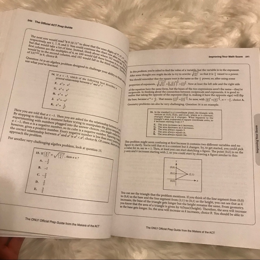ACT Prep Guide Book - Picture 2 of 3